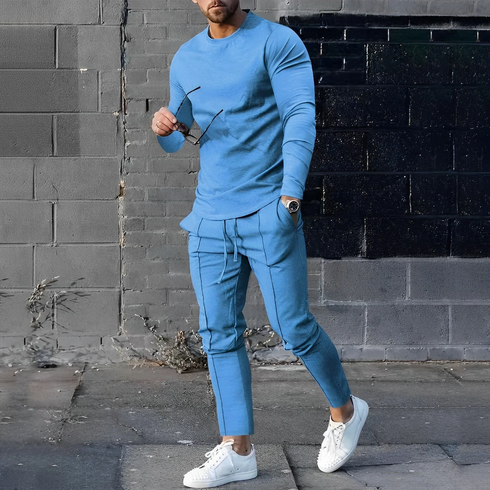 Jaxon | Men's Tracksuit | Tracksuits | Comfortable Fiber Blend | Modern Slim Fit 3