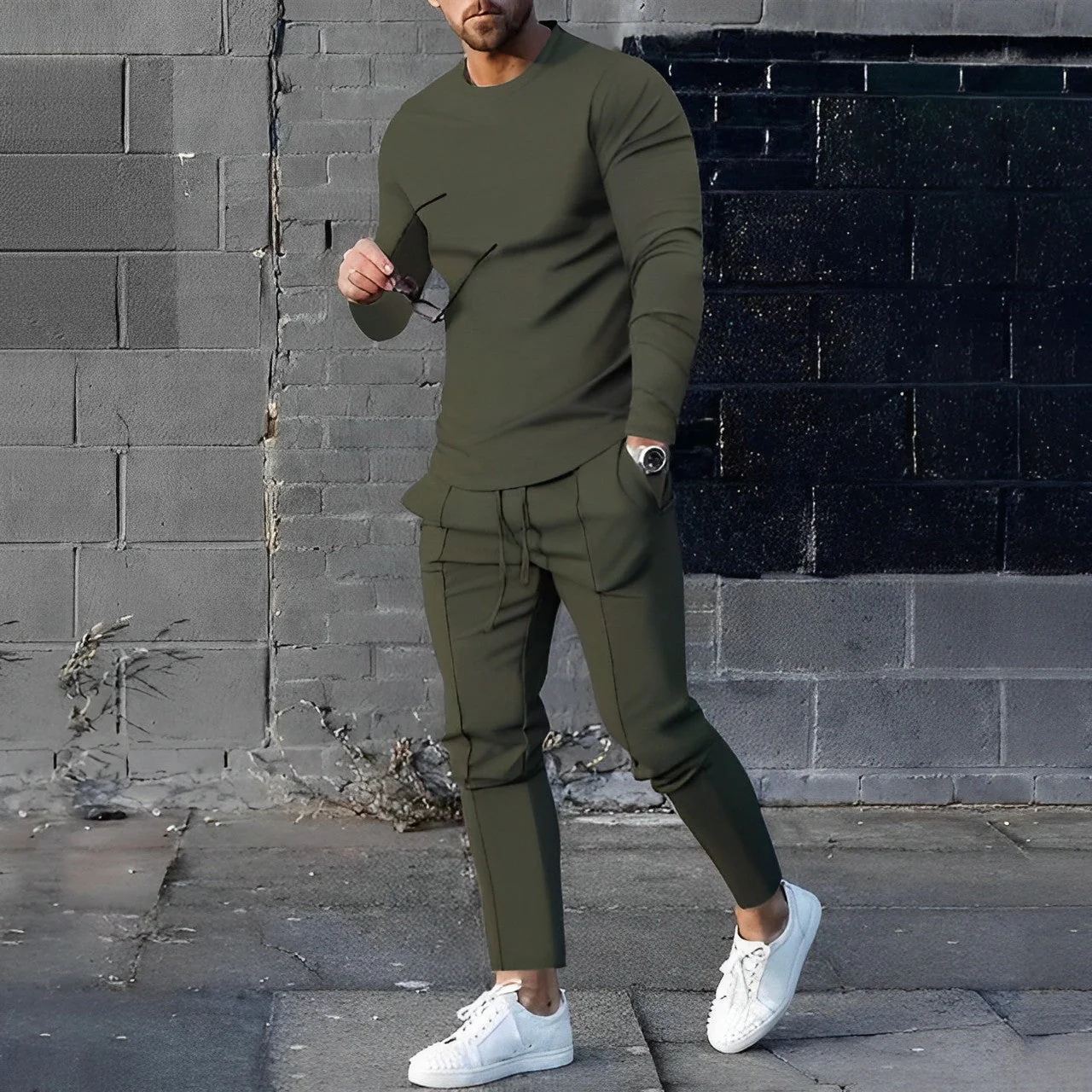 Jaxon | Men's Tracksuit | Tracksuits | Comfortable Fiber Blend | Modern Slim Fit 5