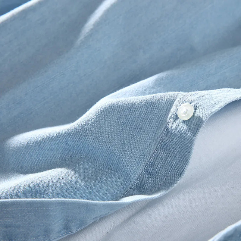 Klaus | Denim Shirt | Western Button-Up | Casual Wear 4