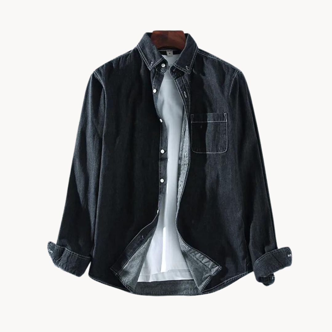 Klaus | Denim Shirt | Western Button-Up | Casual Wear 7