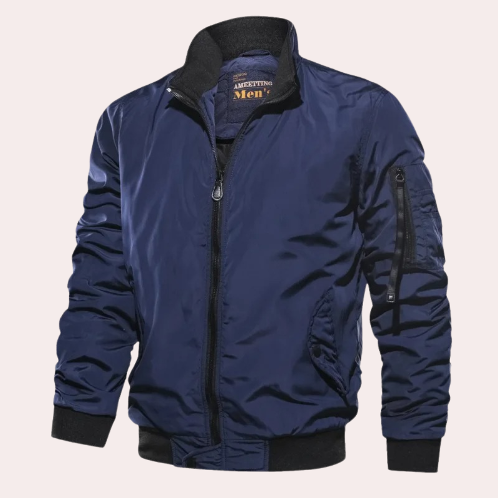 Liam | Men's Jacket | Windbreaker Outerwear | Stylish Bomber Coat 4