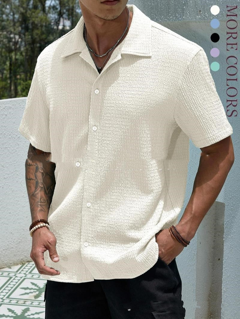 Liam | Men's Shirt | Modern Fit | Short-Sleeve Shirt 1