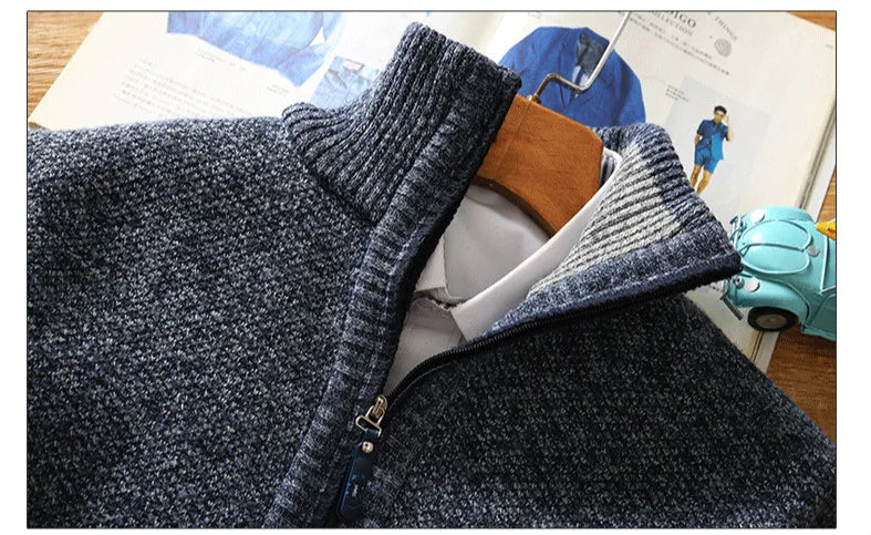 Liam | Men's Sweater | Half Zip Sweater | Warm Fleece | Comfortable Style 2