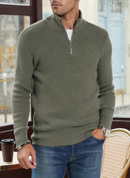 Marco | Men's Quarter Zip | Men's Pullover | Italian Style 2