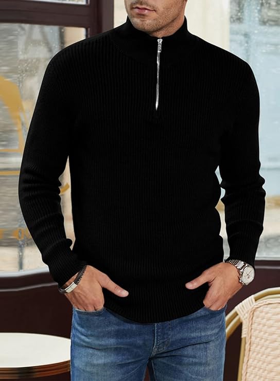 Marco | Men's Quarter Zip | Men's Pullover | Italian Style 6
