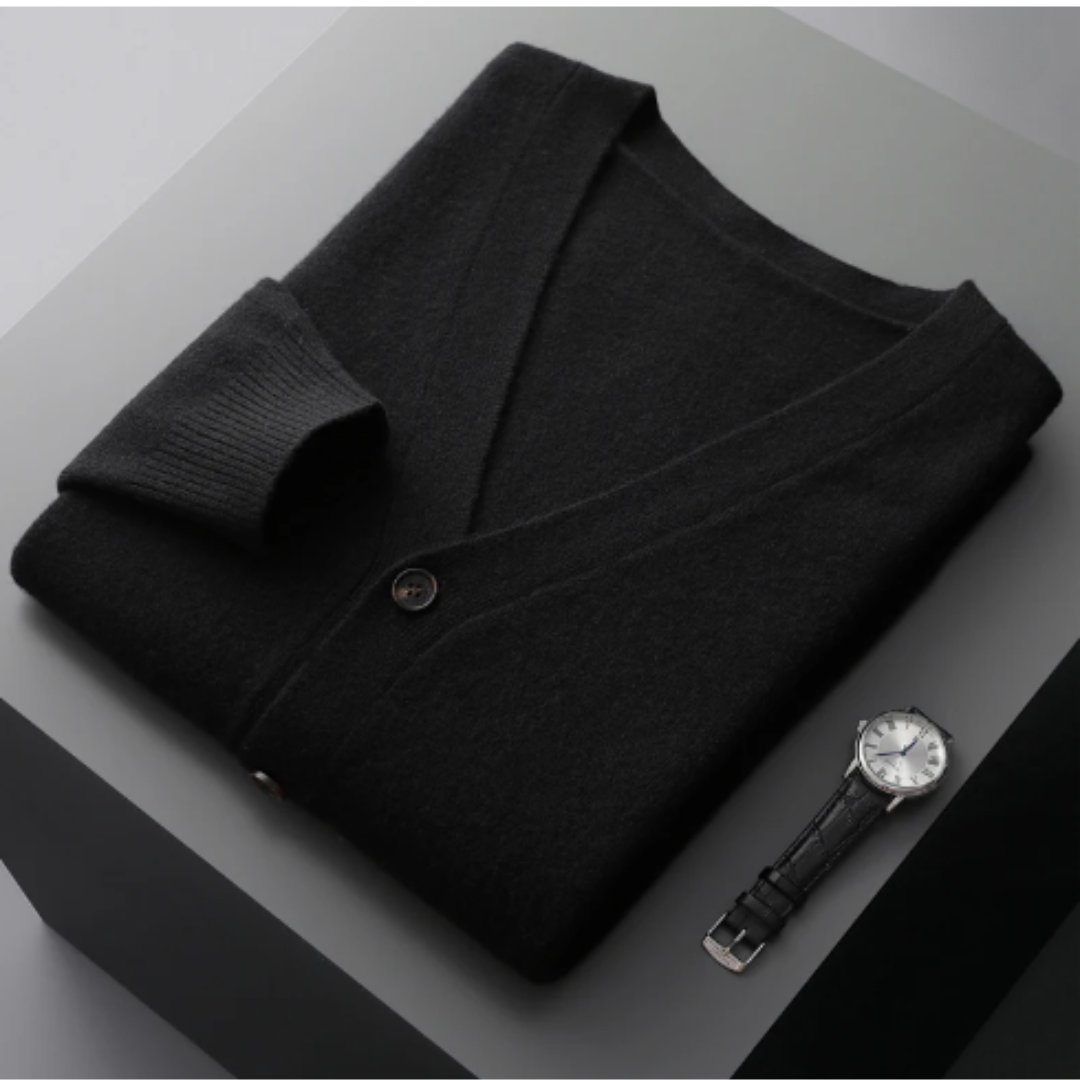 Marco | Mens Cardigan | Black Cardigan | Cardigans for Women 15