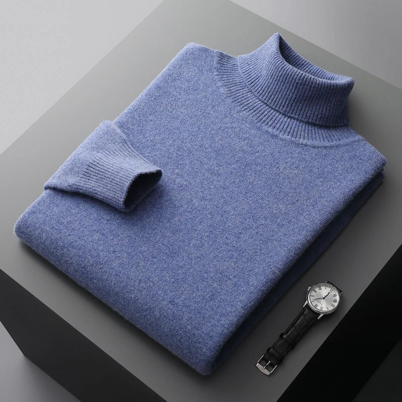 Marco | Wool Turtleneck | Premium Wool Sweater | Lightweight Comfort 2