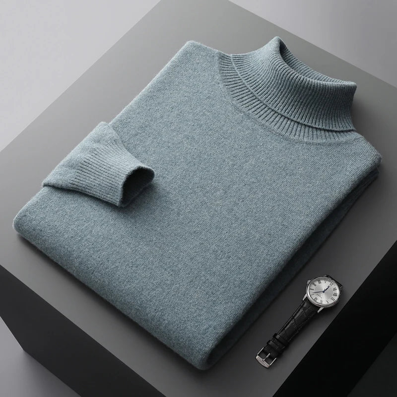Marco | Wool Turtleneck | Premium Wool Sweater | Lightweight Comfort 3
