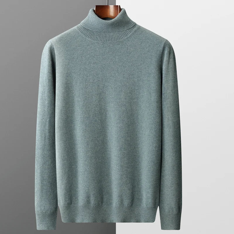 Marco | Wool Turtleneck | Premium Wool Sweater | Lightweight Comfort 4