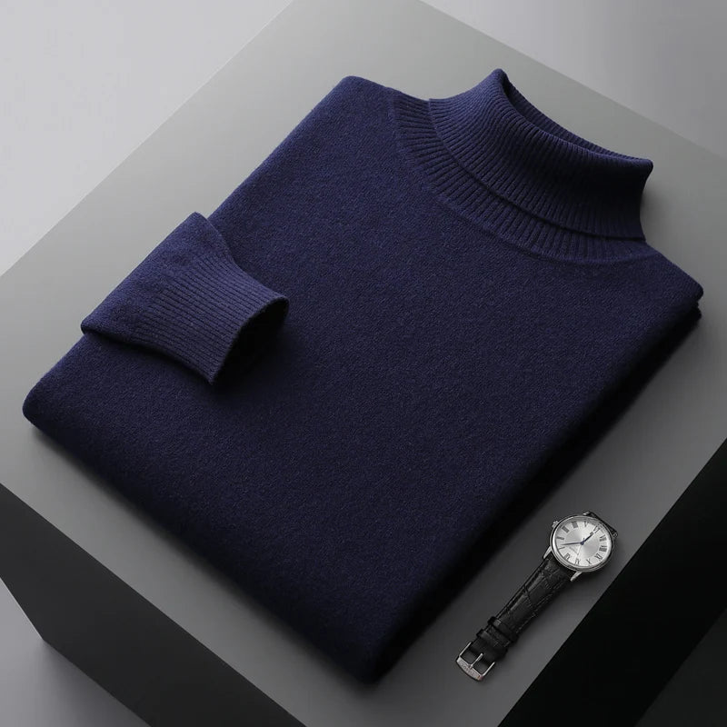Marco | Wool Turtleneck | Premium Wool Sweater | Lightweight Comfort 6