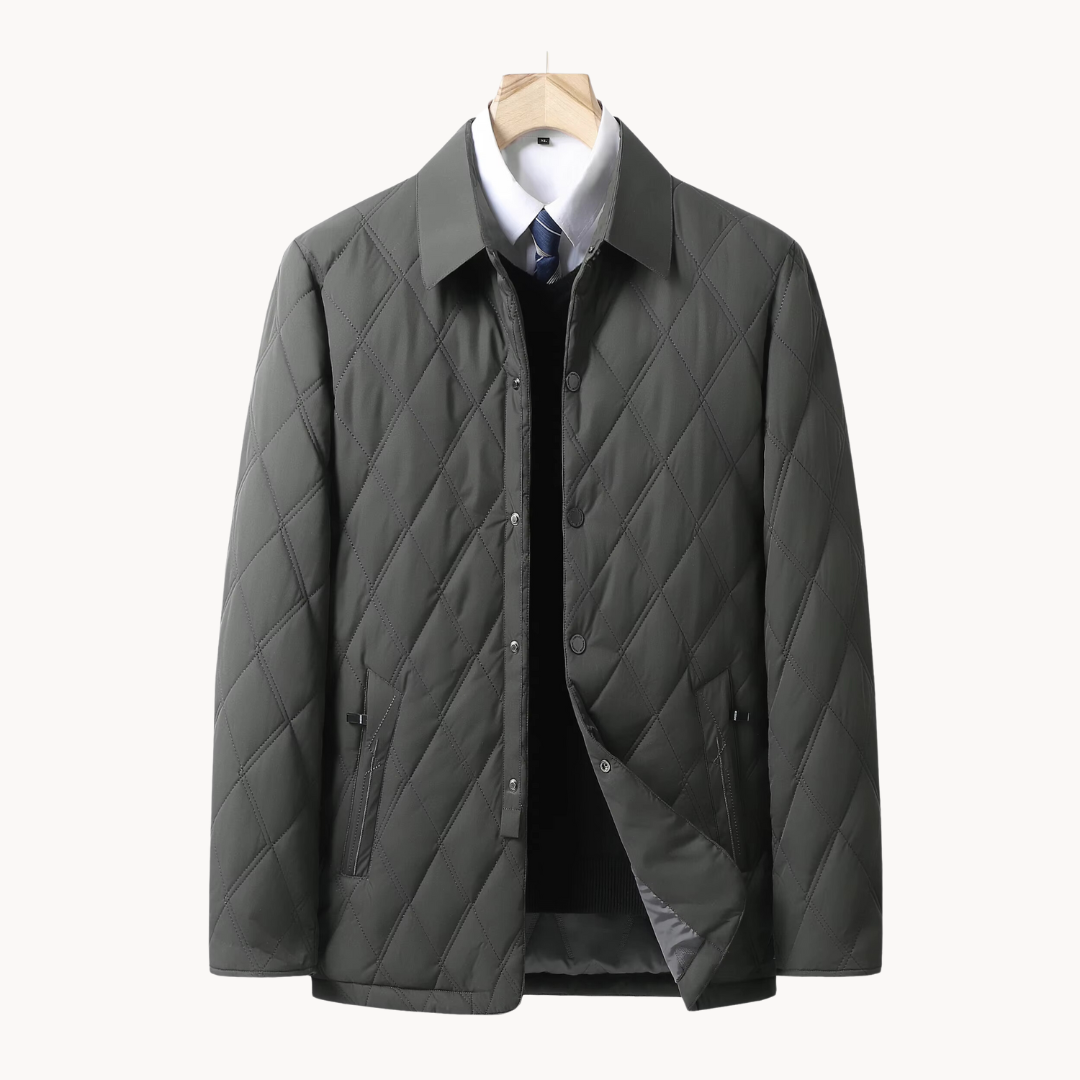 Marven | Quilted Business Coat | Windproof Outerwear | Insulated Jacket 0