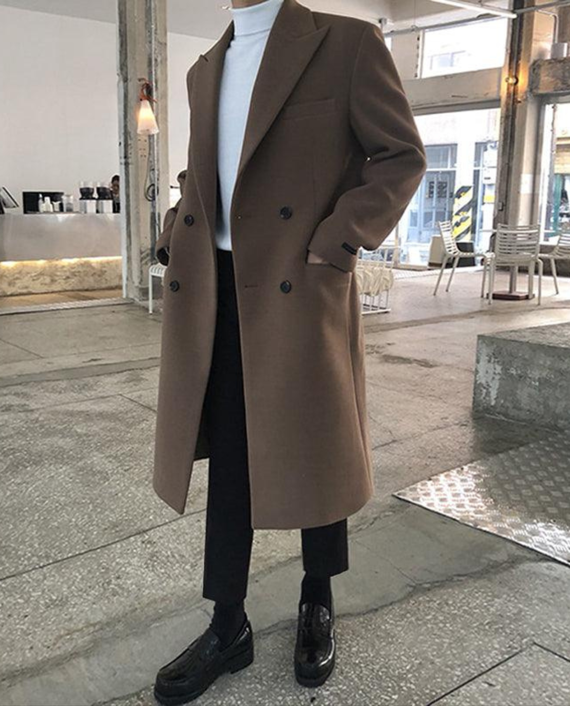 Maxwell | Men's Wool Coat | Long Wool Coat | Wool Jacket 0