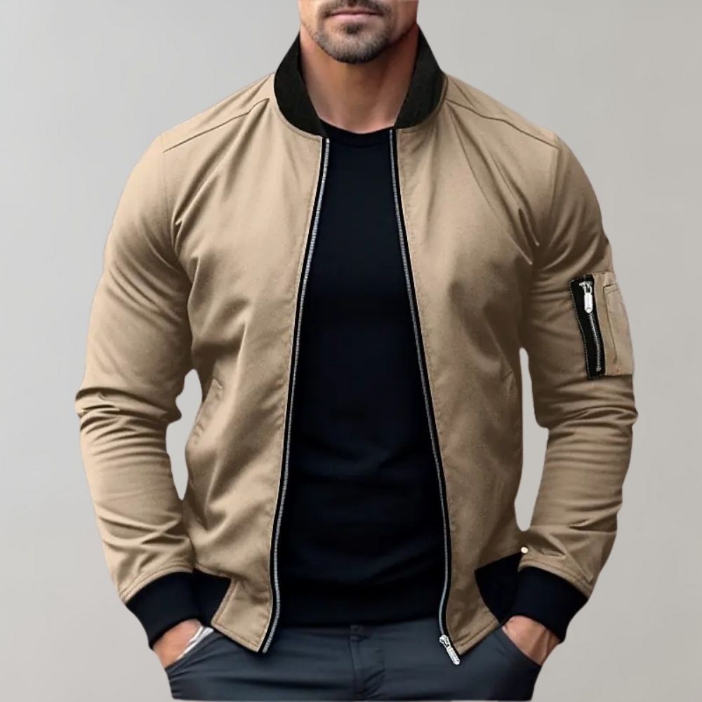 Maxwell | Mens Bomber Jacket | Black Bomber Jacket | Stylish Bomber 10