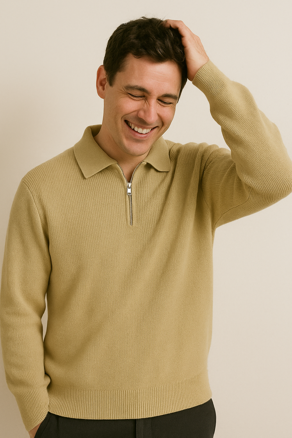 Oliver | Men's Sweater | Quarter Zip Sweater | Half Zip Sweater 4