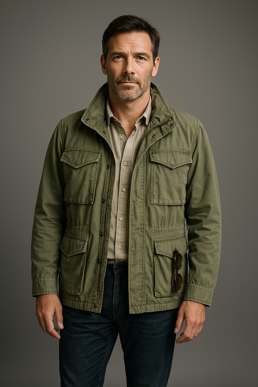 Jack | Vintage Field Jacket | Summer Style | Rugged Outdoor Wear