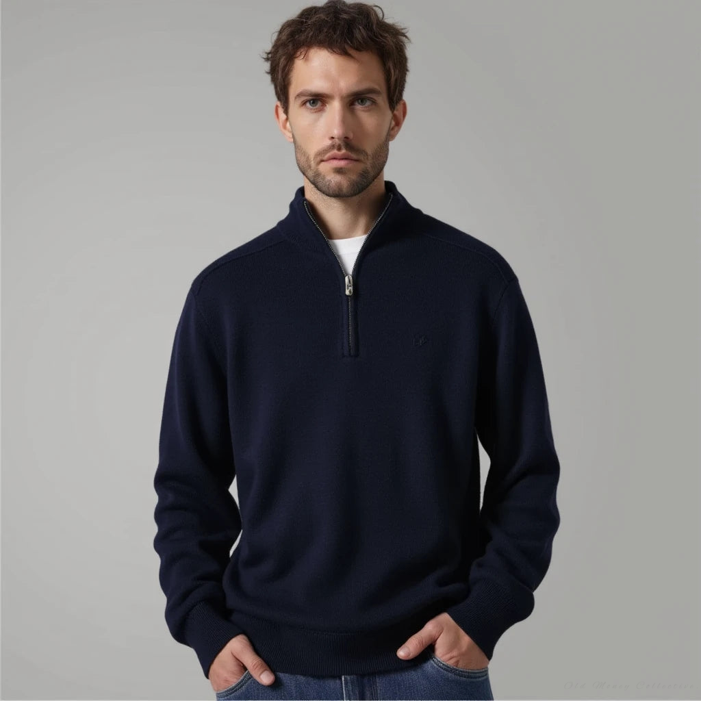 Wolff | Men's Sweater | Half Zip Sweater | Stylish Wool Sweater 5