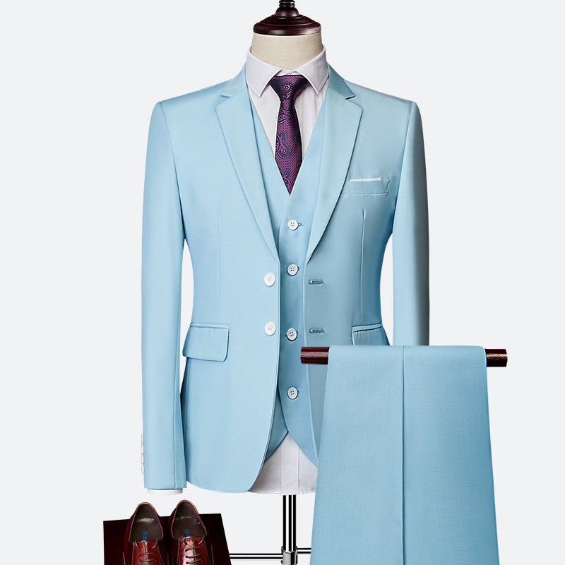Aidan | Men's Suit | Wedding Suits for Men | Elegant Three-Part Ensemble 0