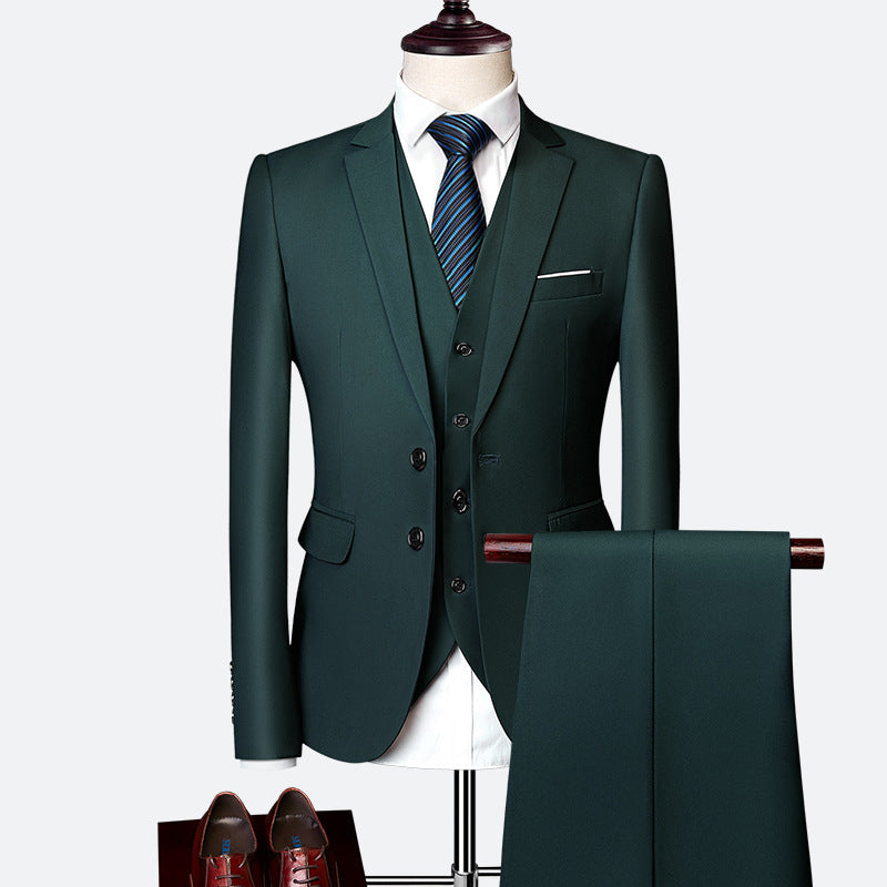 Aidan | Men's Suit | Wedding Suits for Men | Elegant Three-Part Ensemble 10