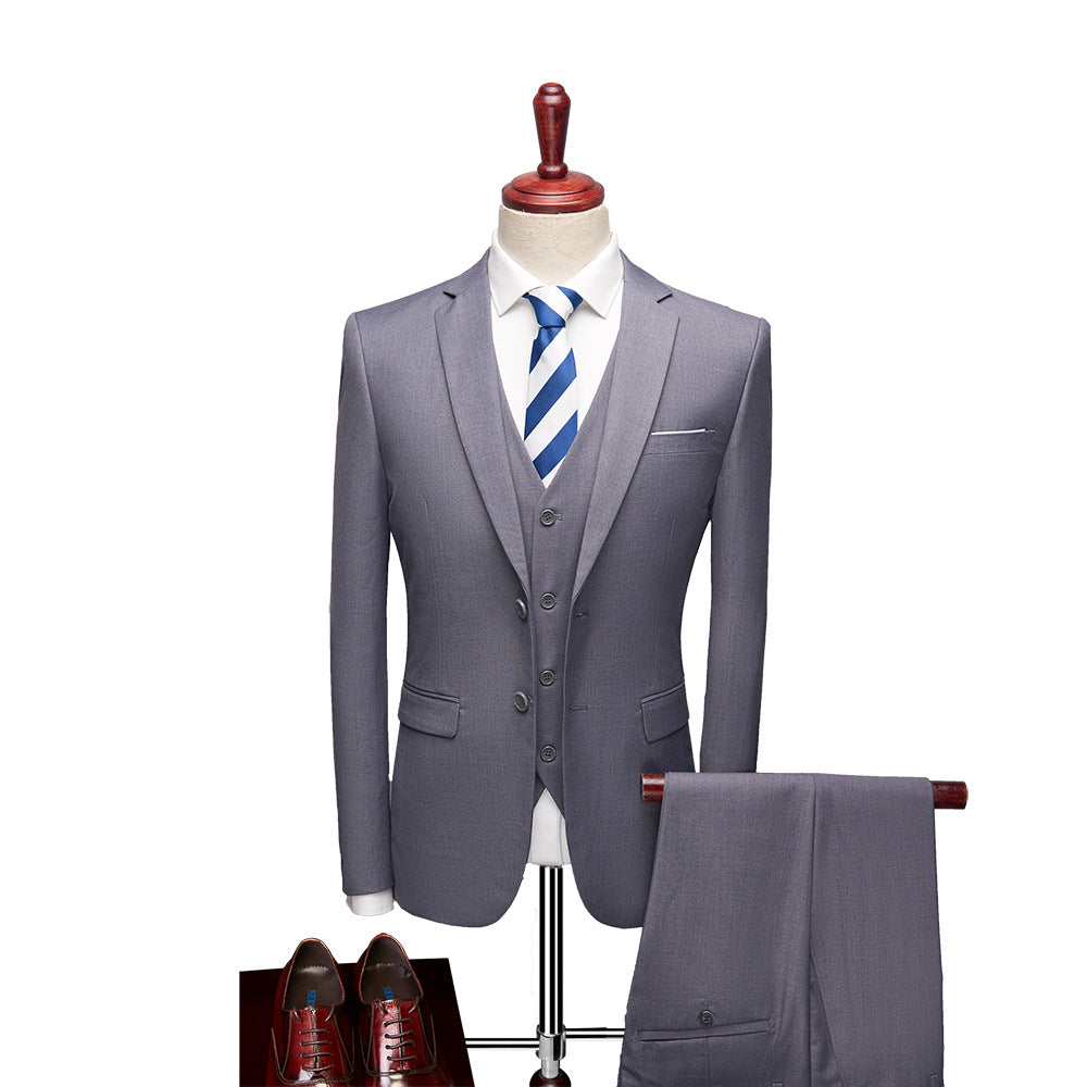 Aidan | Men's Suit | Wedding Suits for Men | Elegant Three-Part Ensemble 4