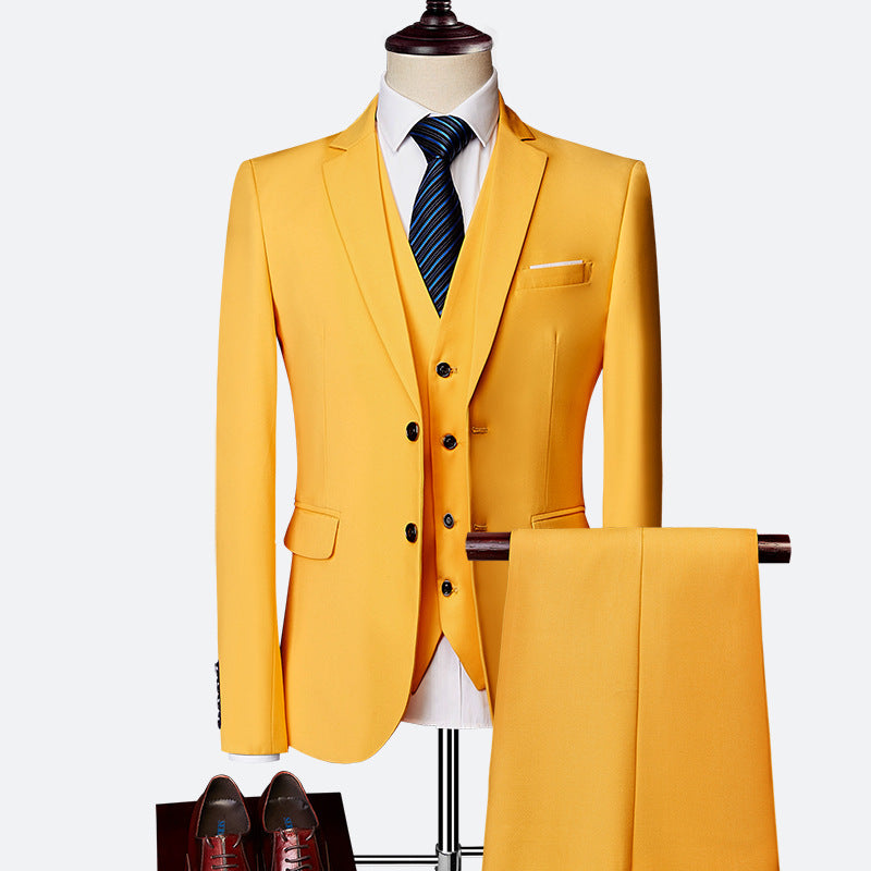 Aidan | Men's Suit | Wedding Suits for Men | Elegant Three-Part Ensemble 7
