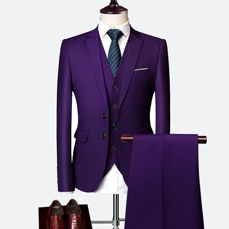 Aidan | Men's Suit | Wedding Suits for Men | Elegant Three-Part Ensemble 9