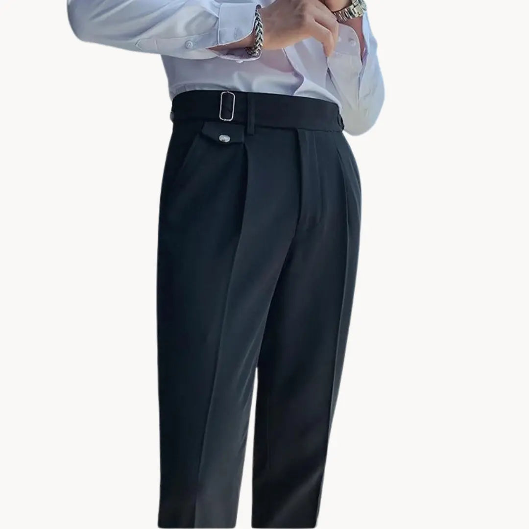 Alessandro | Trousers | Adjustable Waistband | Tailored Fit 3