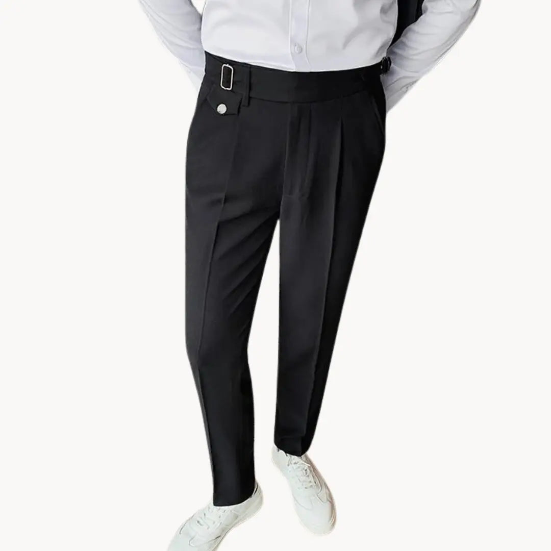 Alessandro | Trousers | Adjustable Waistband | Tailored Fit 4