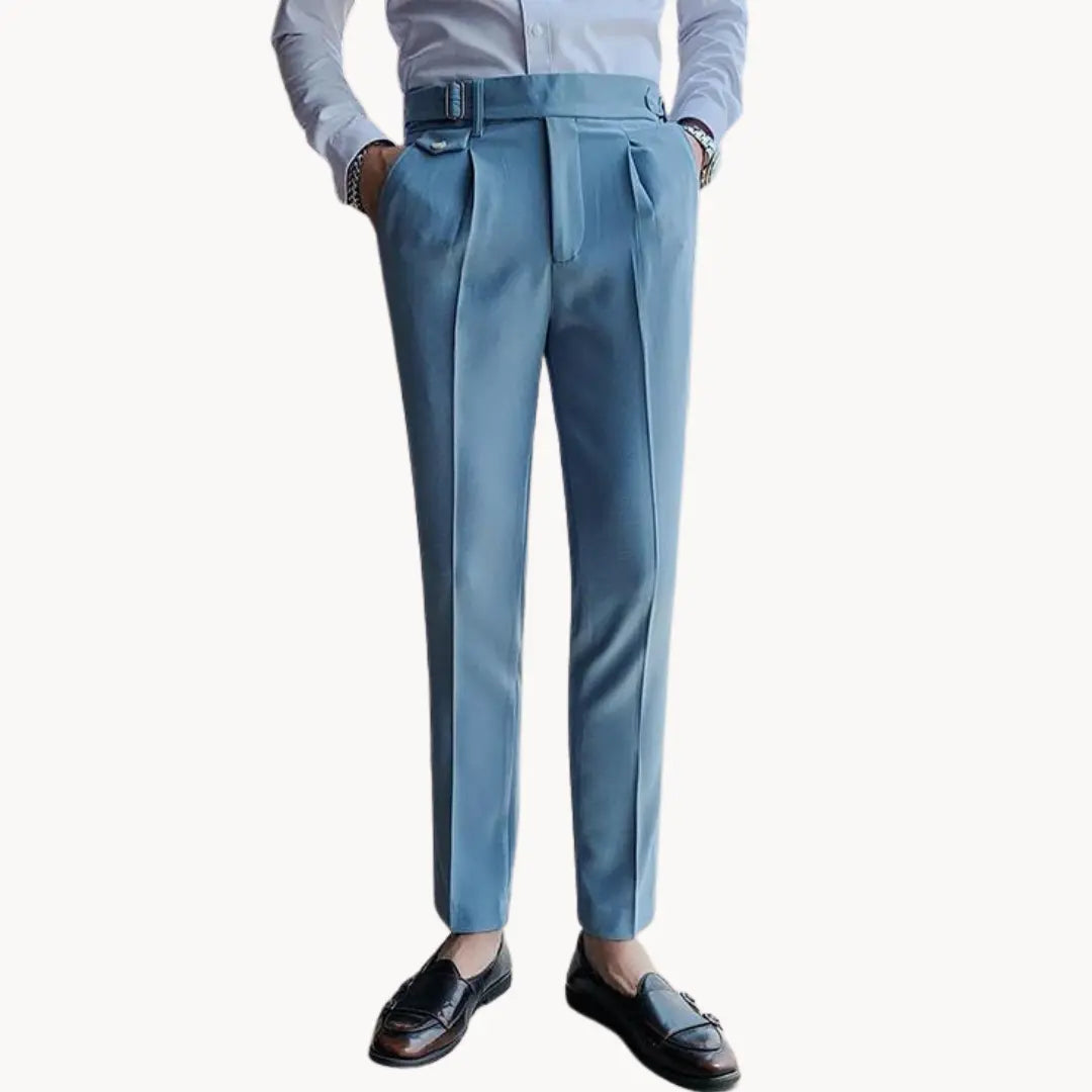 Alessandro | Trousers | Adjustable Waistband | Tailored Fit 7