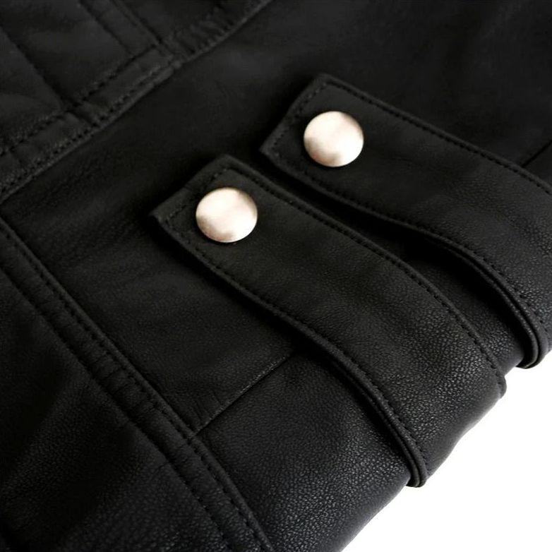 Carl | Leather Jacket Women | Mens Leather Jackets | Black Leather Jacket 3