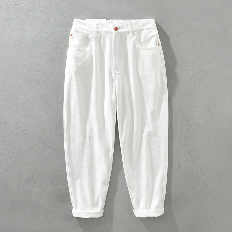 Ethan | Adjustable Waistband Pants | Flexible Fit Trousers | Casual Wear Bottoms 1