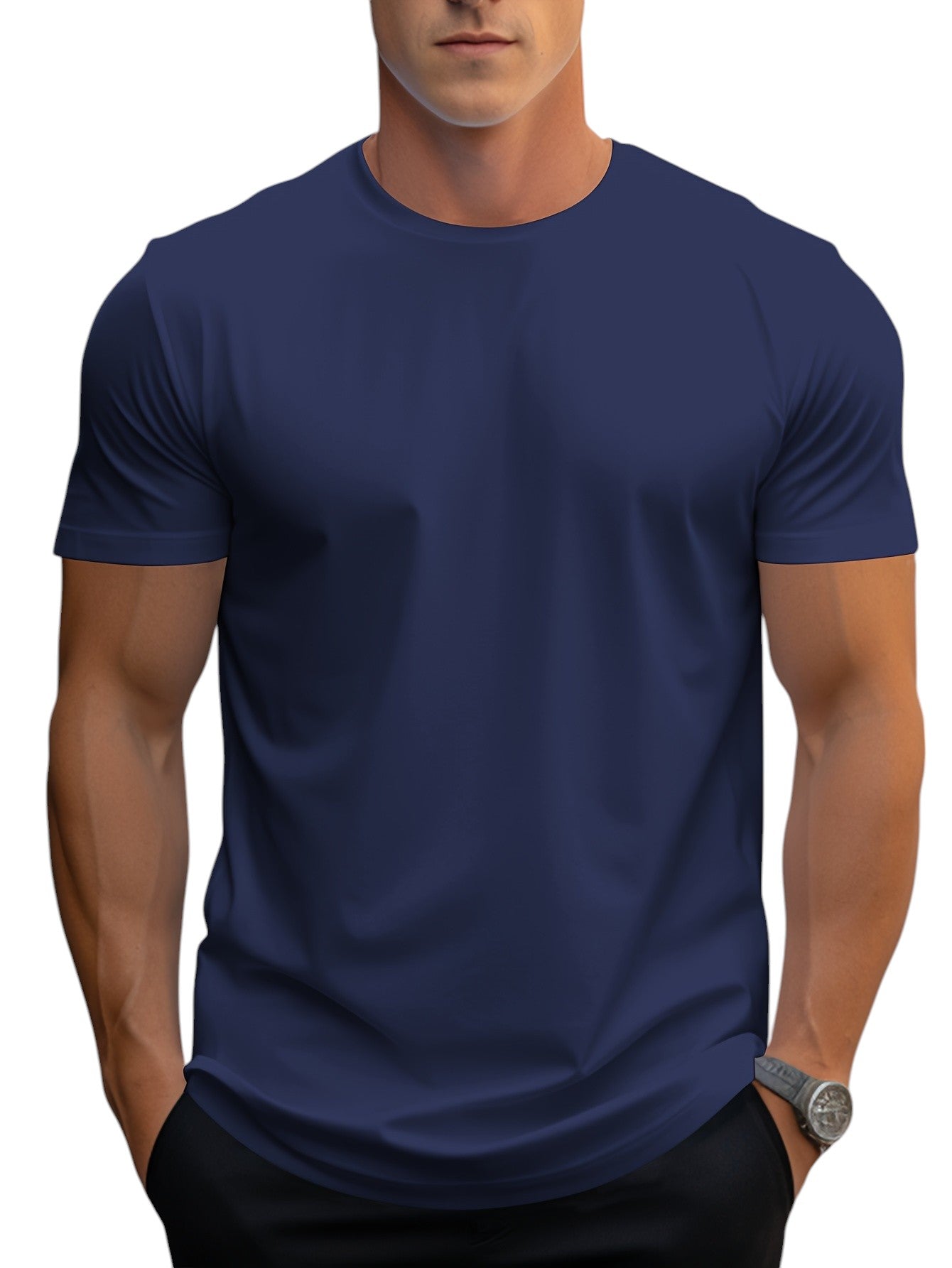 Ethan | Basic T-Shirt | Breathable Fabric | Regular Fit 10
