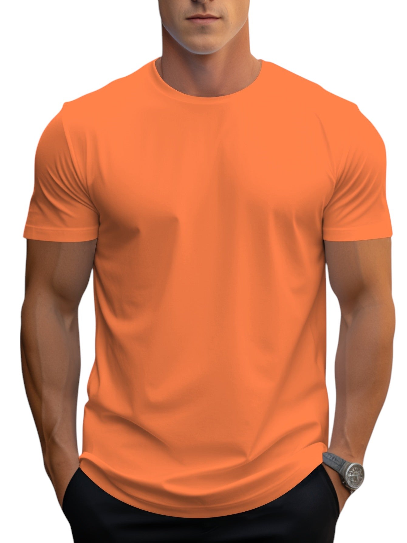 Ethan | Basic T-Shirt | Breathable Fabric | Regular Fit 16