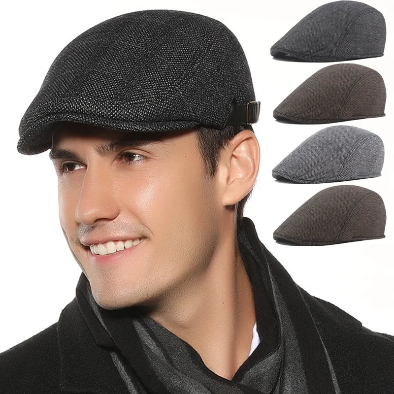 Ethan | Beret Hats | Mens Beret | Black Beret 2