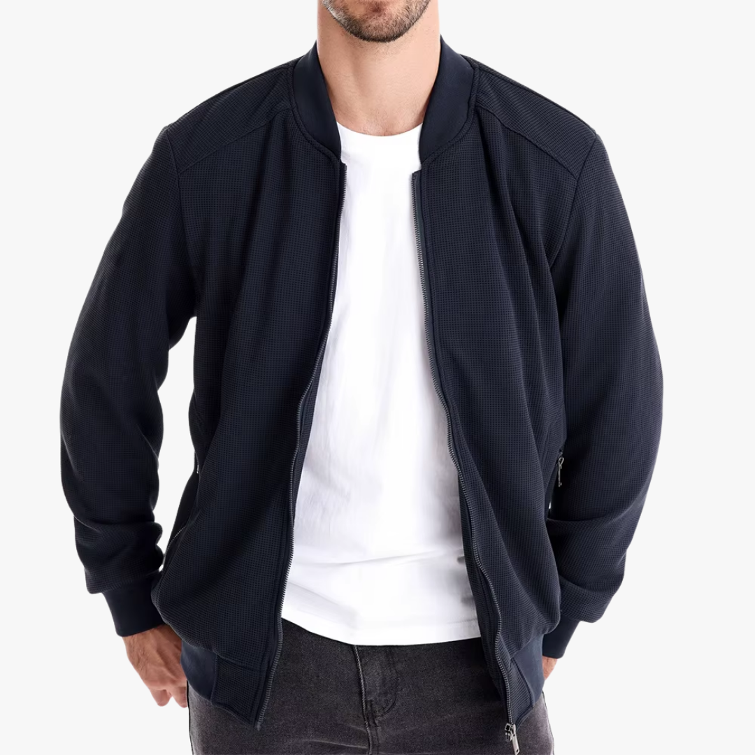 Ethan | Bomber Jacket | Breathable Knit | Comfortable Movement 2