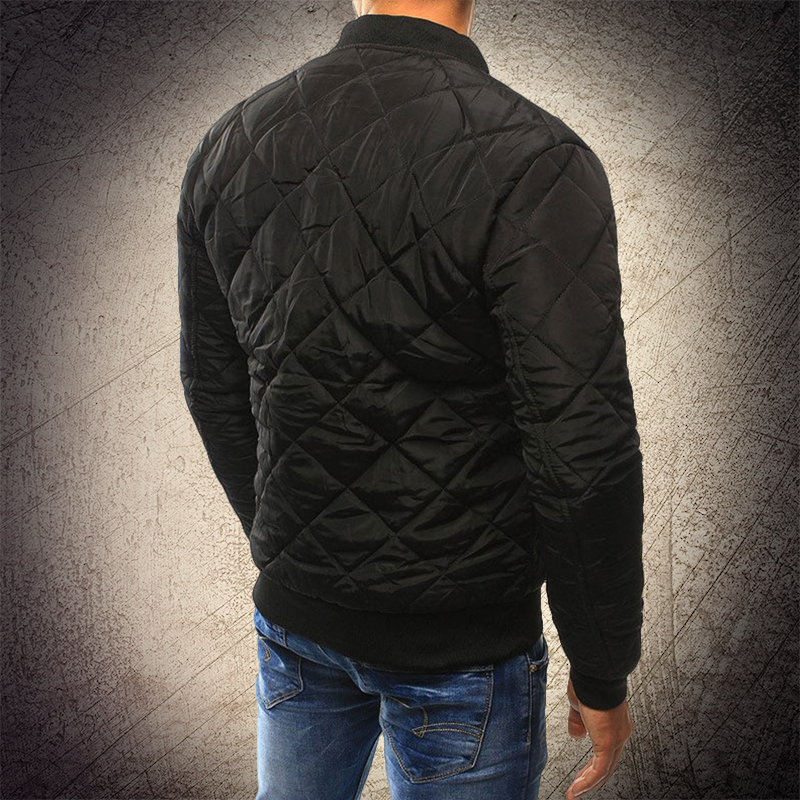 Ethan | Bomber Jacket | Lightweight Warmth | Quilted Nylon Blend 2