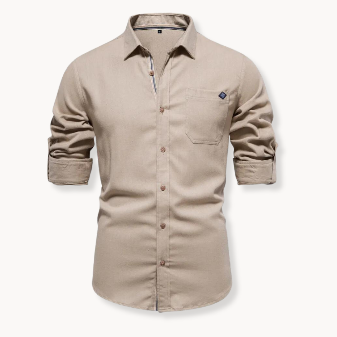 Ethan | Breathable Blouse | Easy Movement | Button Front 7