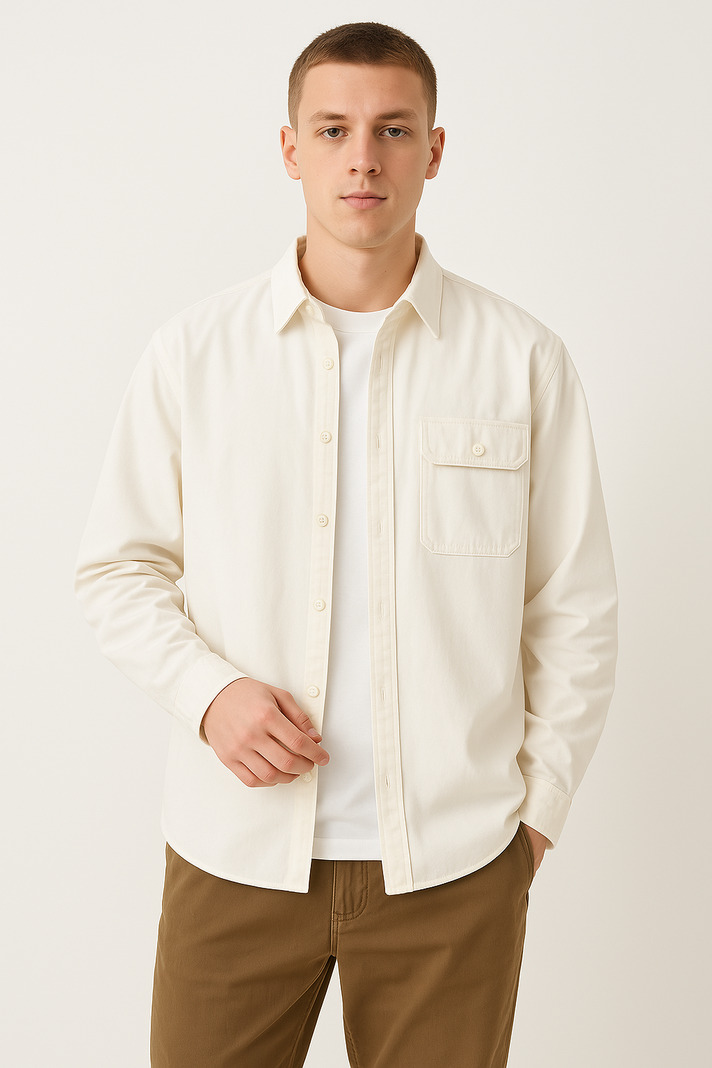 Ethan | Breathable Button Down Shirt | Long Sleeve Casual Shirt | Relaxed Fit Top 2