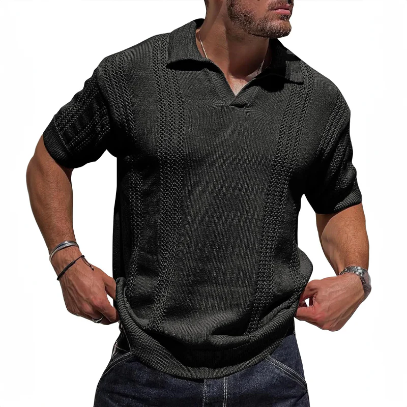 Ethan | Breathable Polo Shirt | Airflow Knit Fabric | Classic Design 1