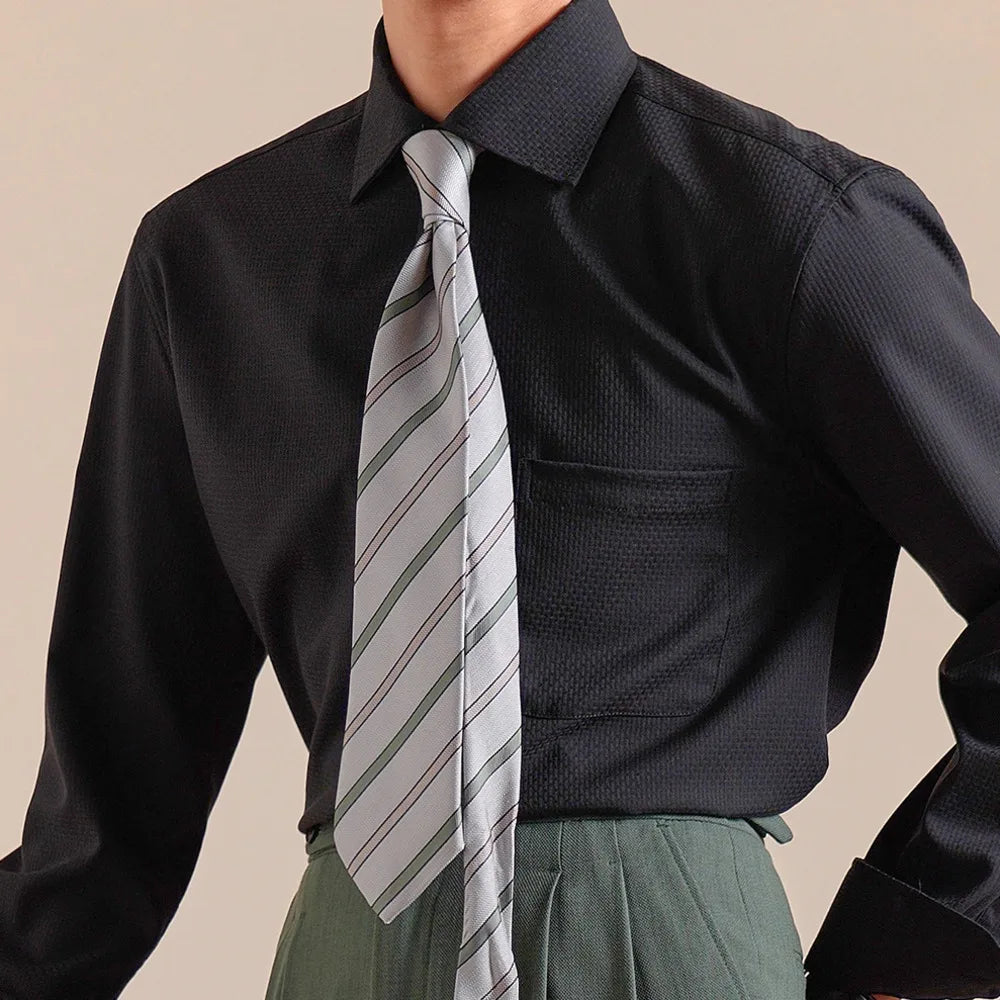 Ethan | Business Dress Shirt | Soft Fabric Blend | Relaxed Fit | Versatile Design 5