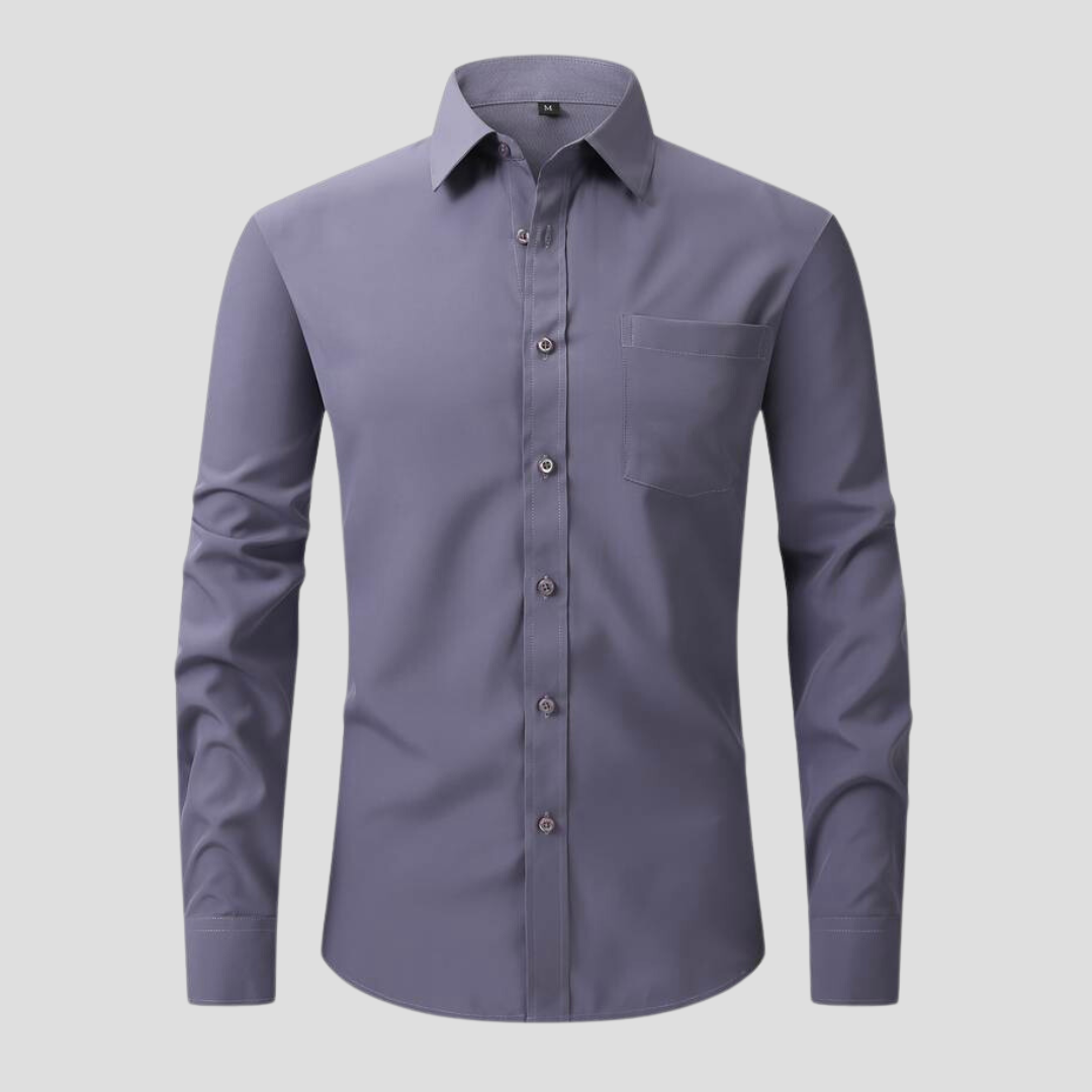 Ethan | Business Dress Shirt | Wrinkle-Resistant Fabric | Easy-Care Design 0