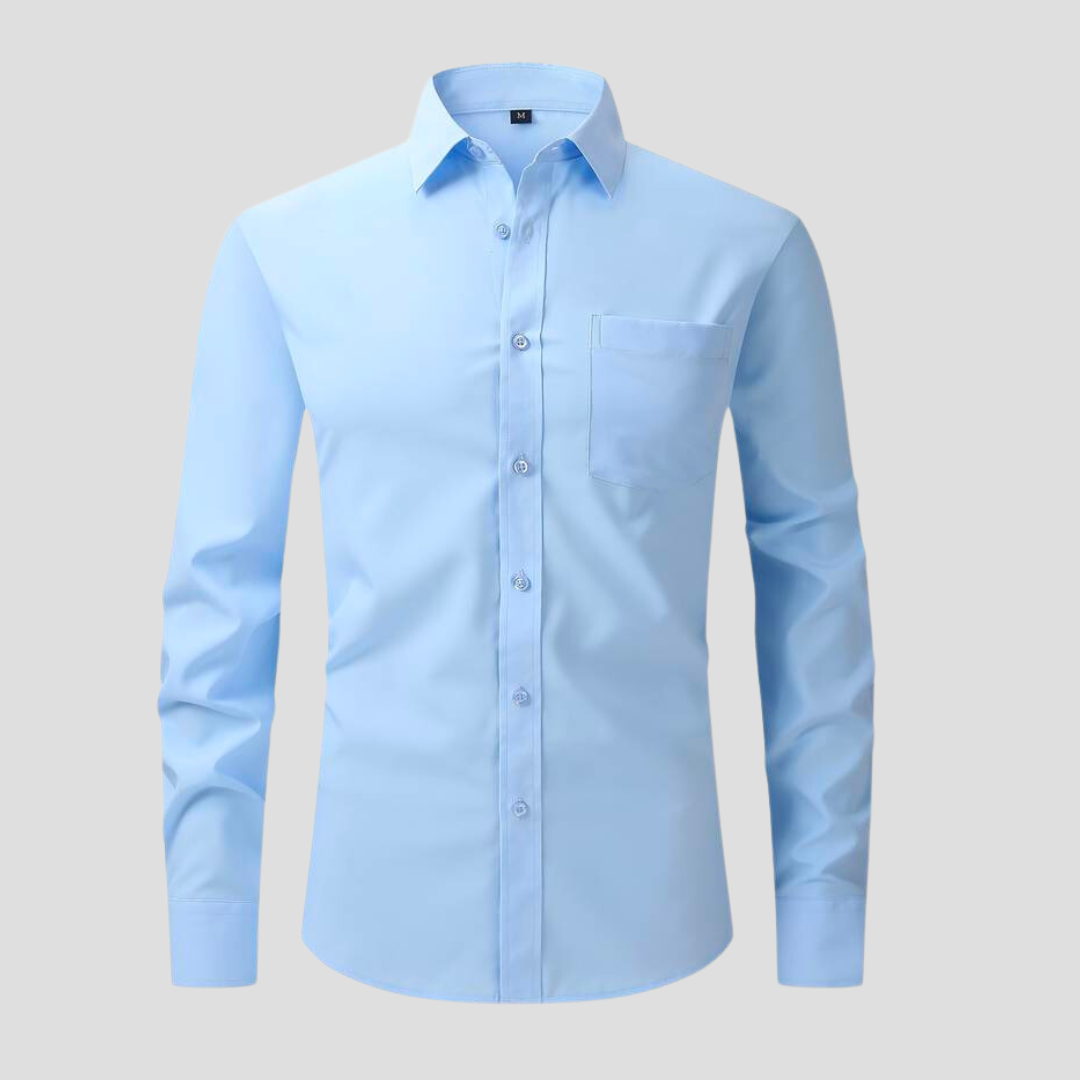 Ethan | Business Dress Shirt | Wrinkle-Resistant Fabric | Easy-Care Design 2