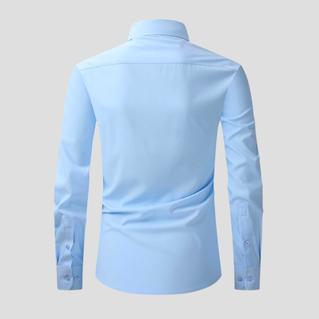 Ethan | Business Dress Shirt | Wrinkle-Resistant Fabric | Easy-Care Design 3