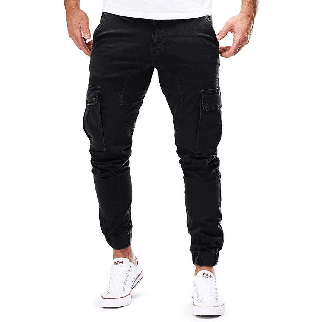 Ethan | Cargo Pants | Durable Blend | Sporty Cut | Secure Pockets 1