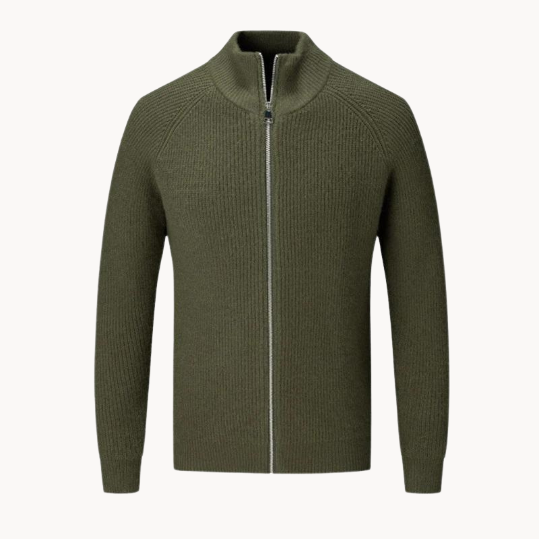Ethan | Cashmere Sweater | Full Zip Jacket | Luxury Knitwear 0