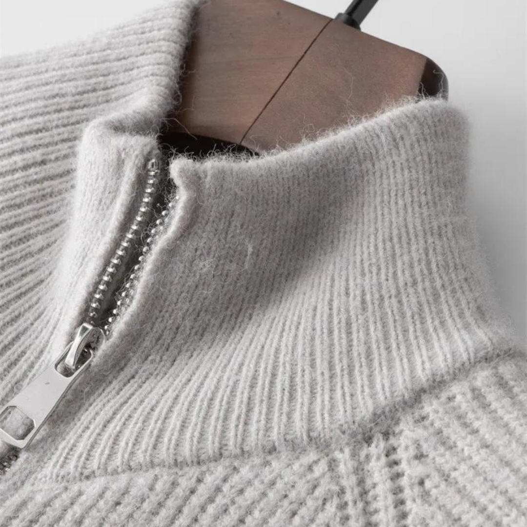 Ethan | Cashmere Sweater | Full Zip Jacket | Luxury Knitwear 6