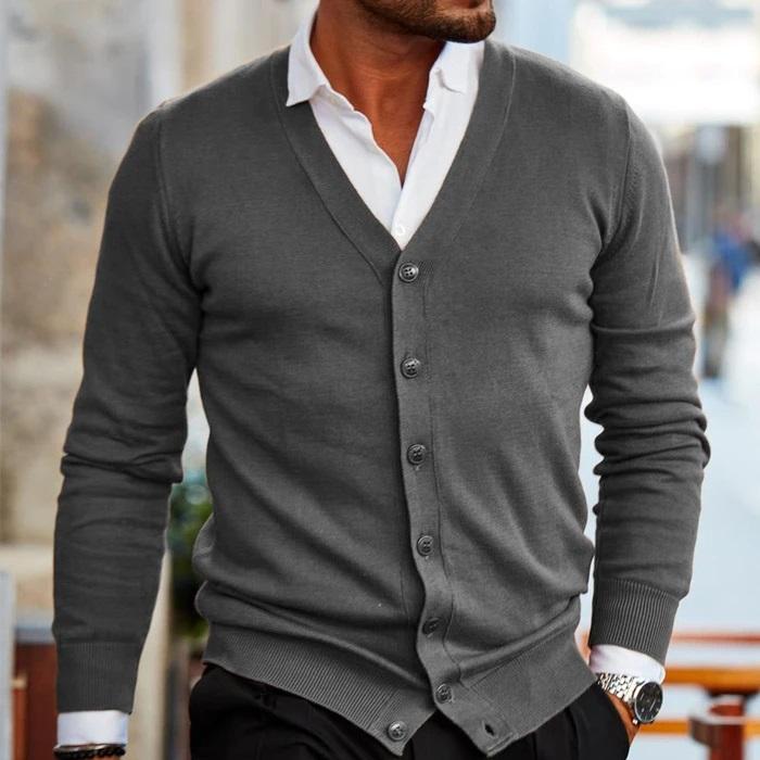 Ethan | Casual Cardigan | V-Neck Design | Stylish Men's Wear 4