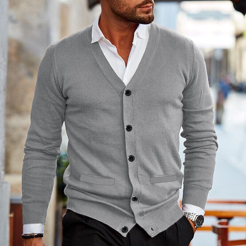 Ethan | Casual Cardigan | V-Neck Design | Stylish Men's Wear 5