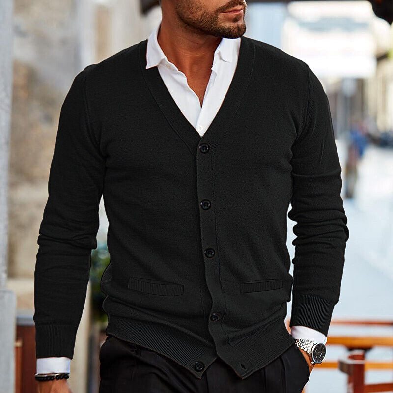 Ethan | Casual Cardigan | V-Neck Design | Stylish Men's Wear 6