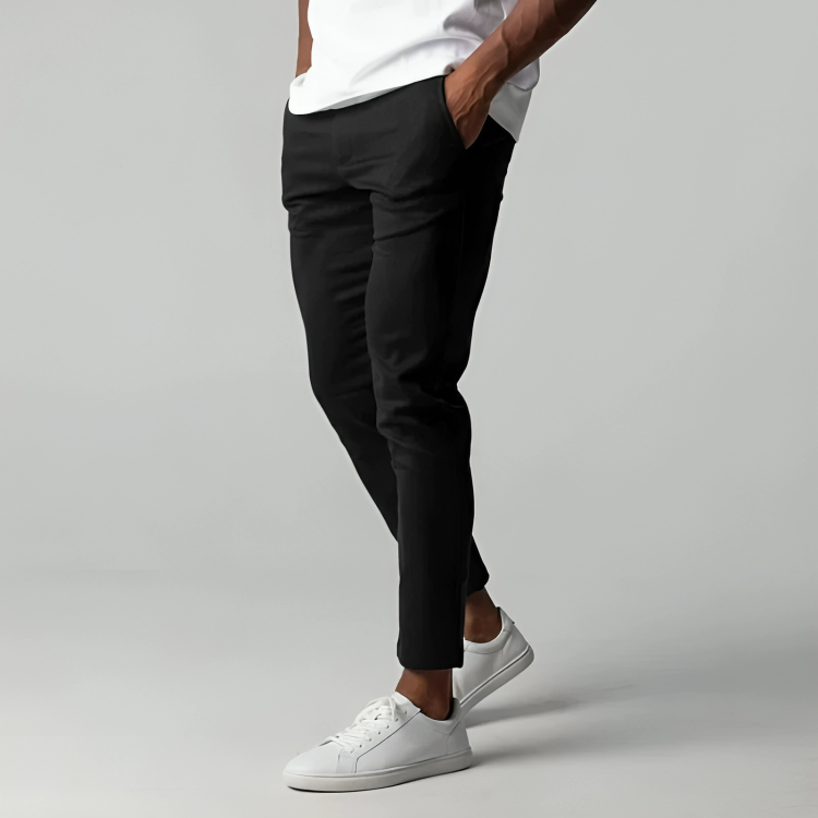 Ethan | Chino Trousers | Flexible Fit | Tapered Leg 0