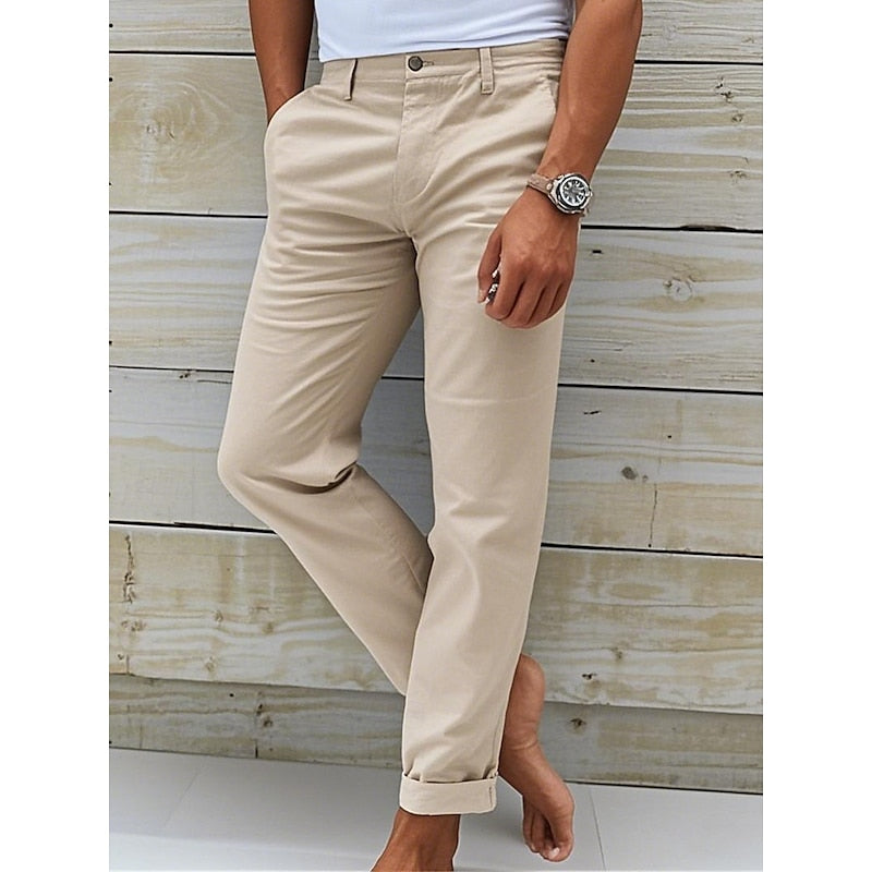 Ethan | Chinos | Comfortable Fit | Durable Fabric | Tailored Design 0
